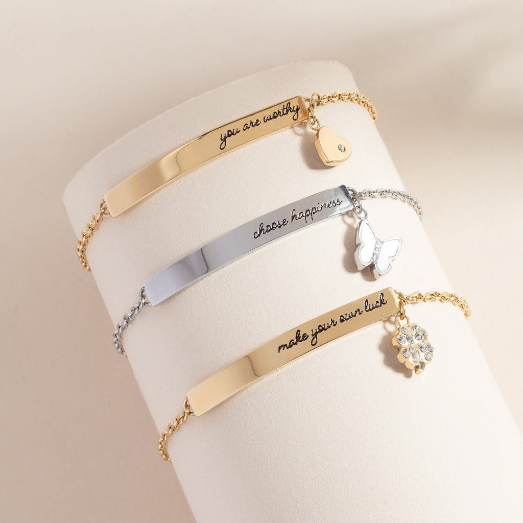 “You Are Worthy” Inline Bracelet T-Shirts