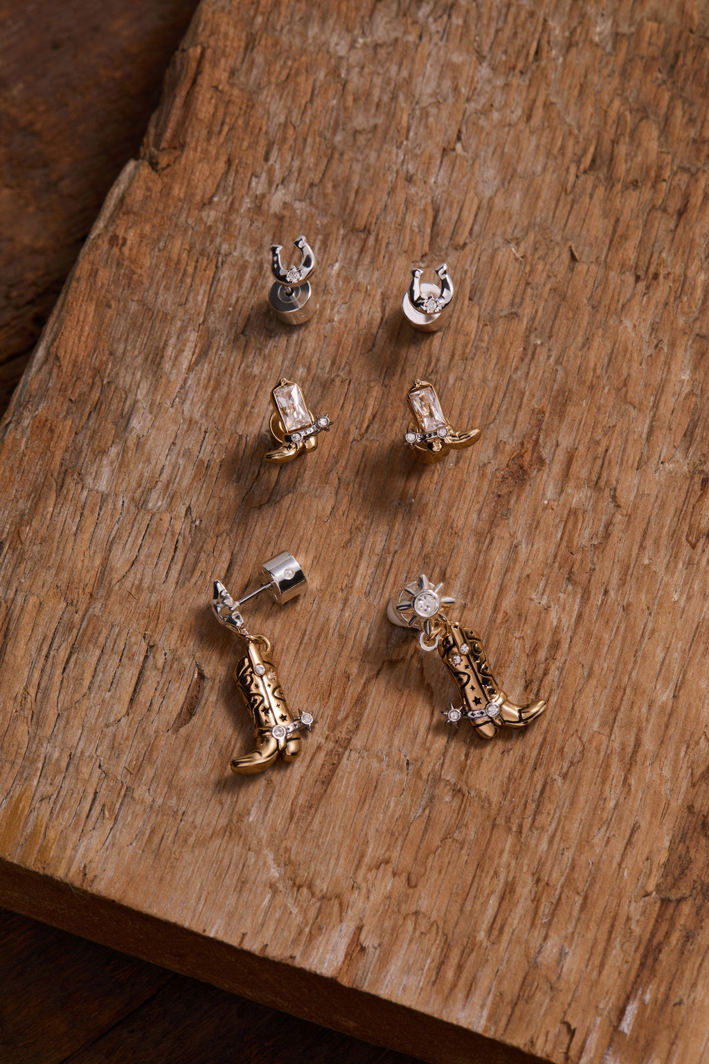 Cowgirl Boot Statement Earring T-Shirts