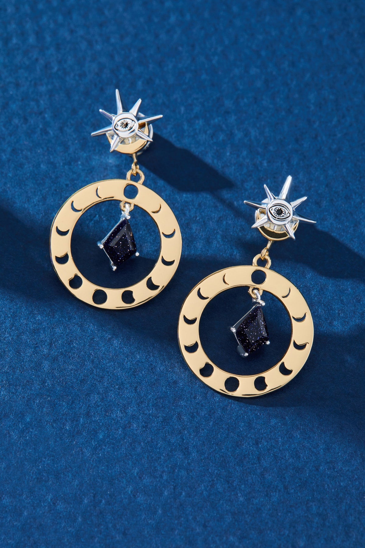 Moon Phase Statement Earring T-Shirts