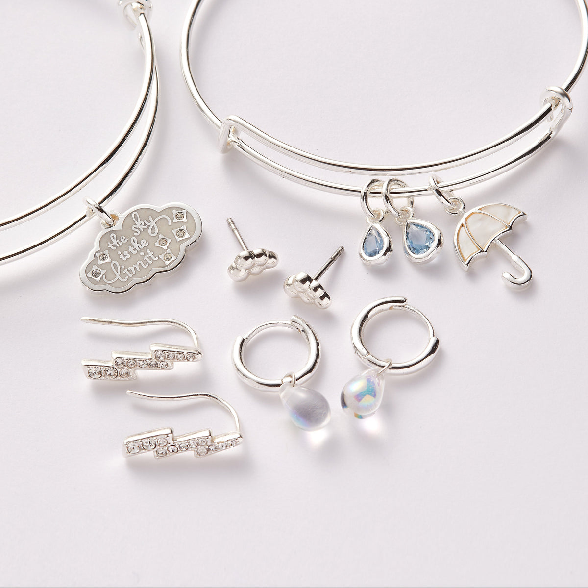 Mother Pearl Umbrella Bangle T-Shirts