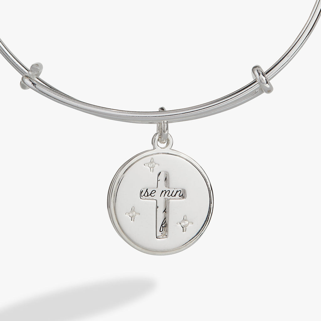 Hidden Message Cross Affirmation Bangle T-Shirts