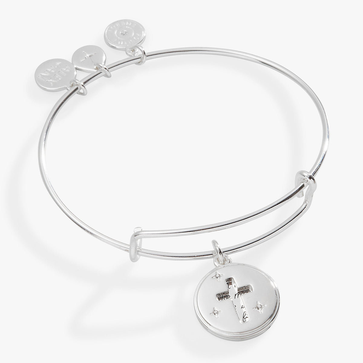 Hidden Message Cross Affirmation Bangle T-Shirts
