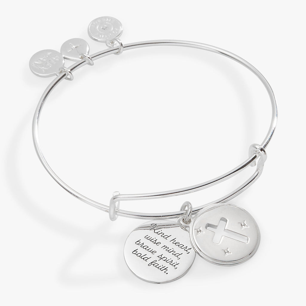 Hidden Message Cross Affirmation Bangle T-Shirts