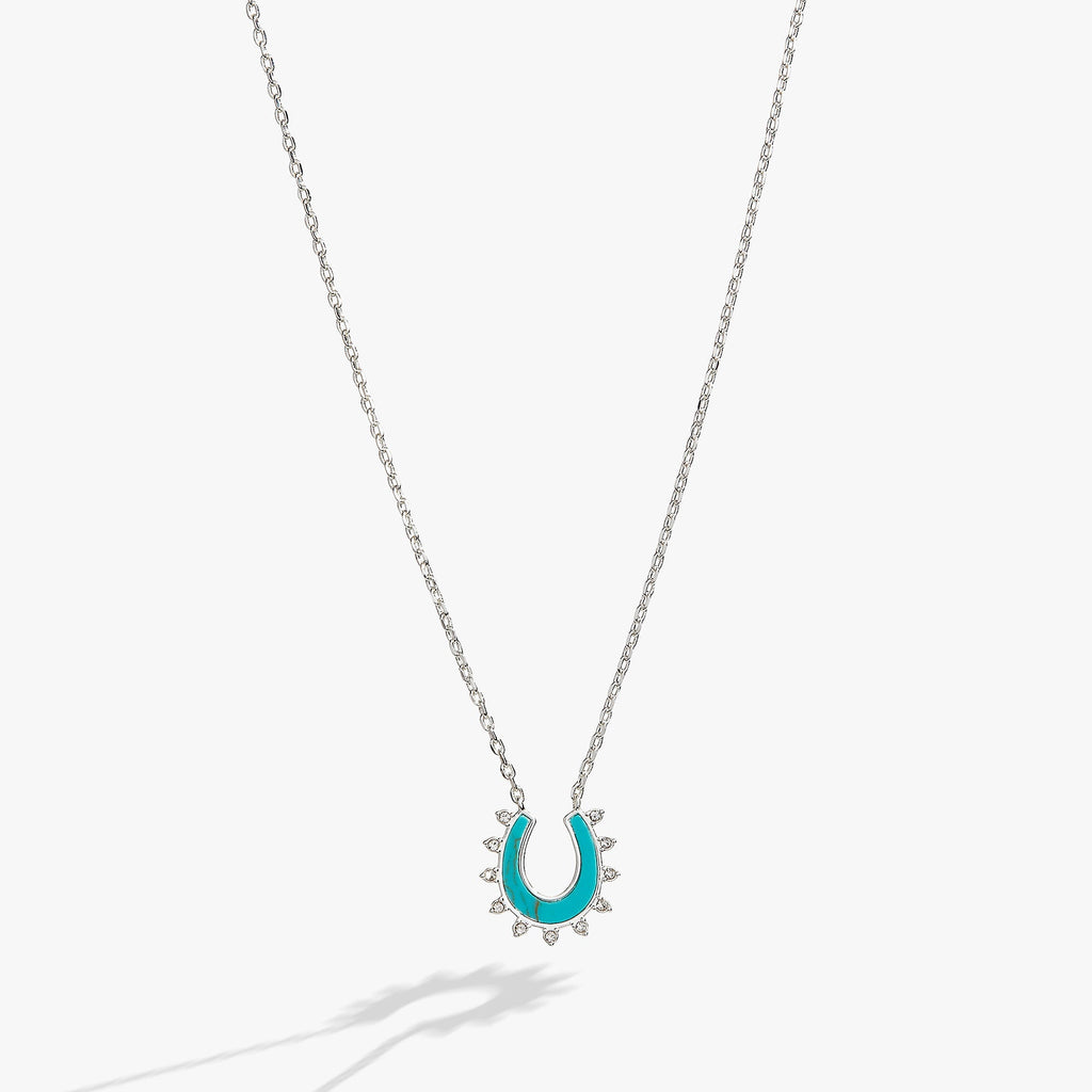 Turquoise Horseshoe Necklace T-Shirts