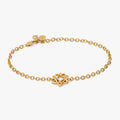 Star David Heart Bracelet 14kt Gold Plated T-Shirts