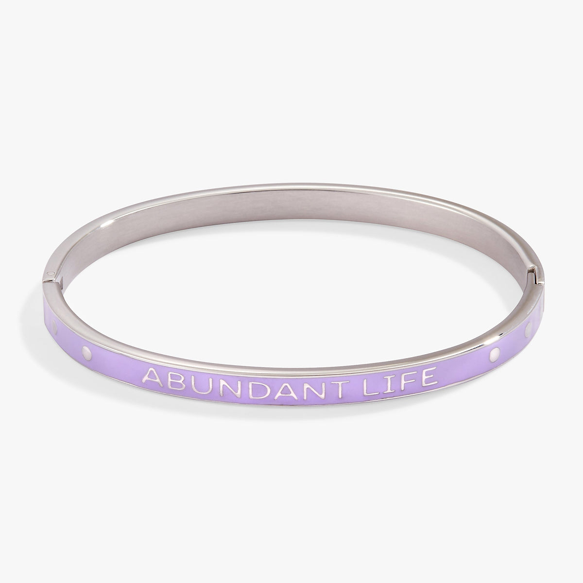 'Grateful Heart Abundant Life' Hinge Bangle T-Shirts