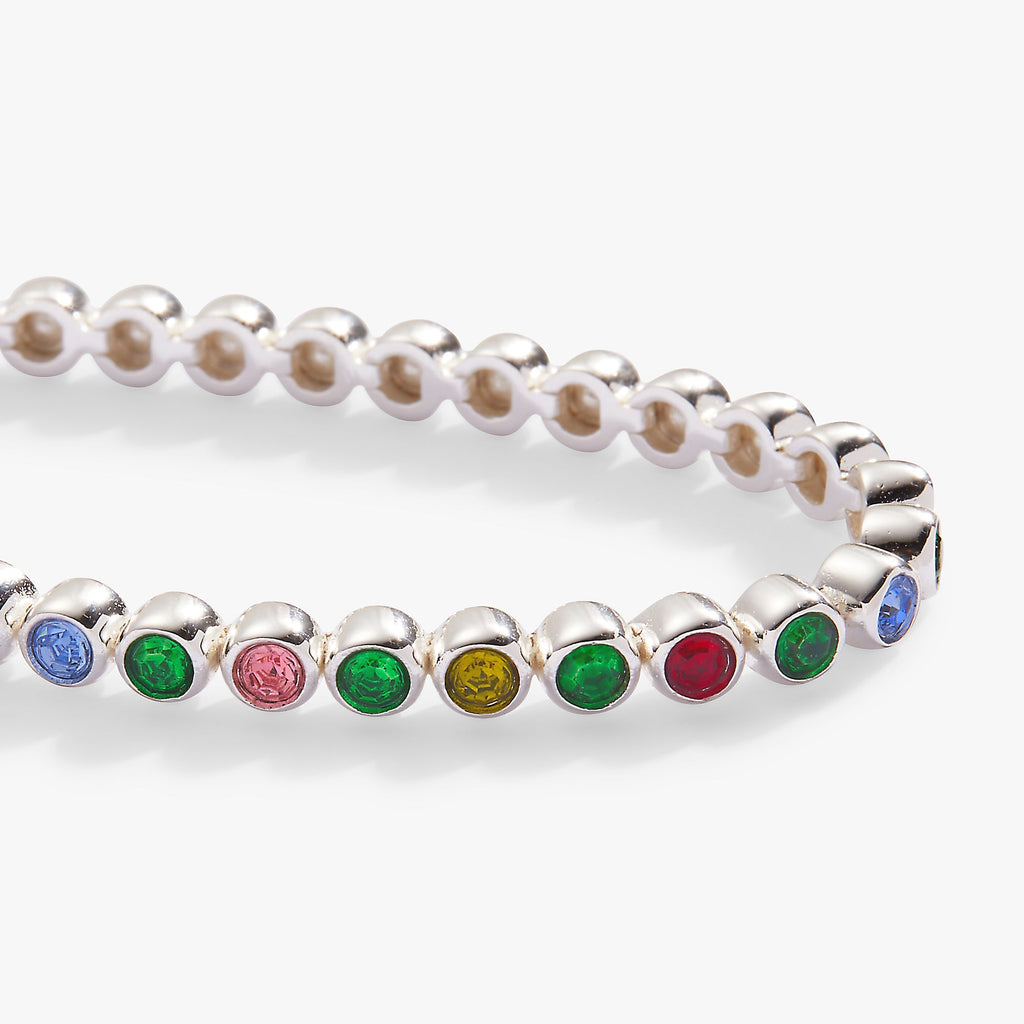 Multicolor Bolo Tennis Bracelet T-Shirts