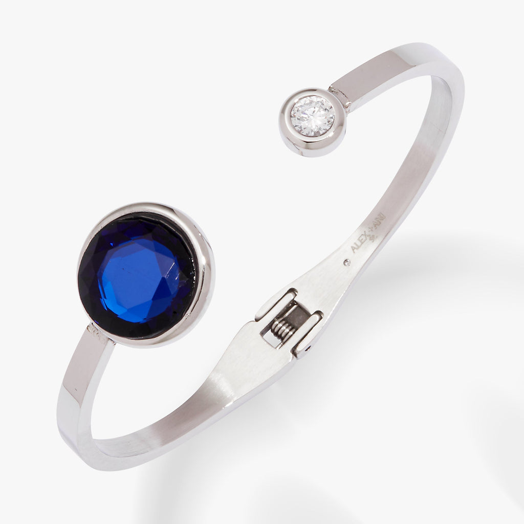 Sapphire Crystal Hinge Cuff T-Shirts