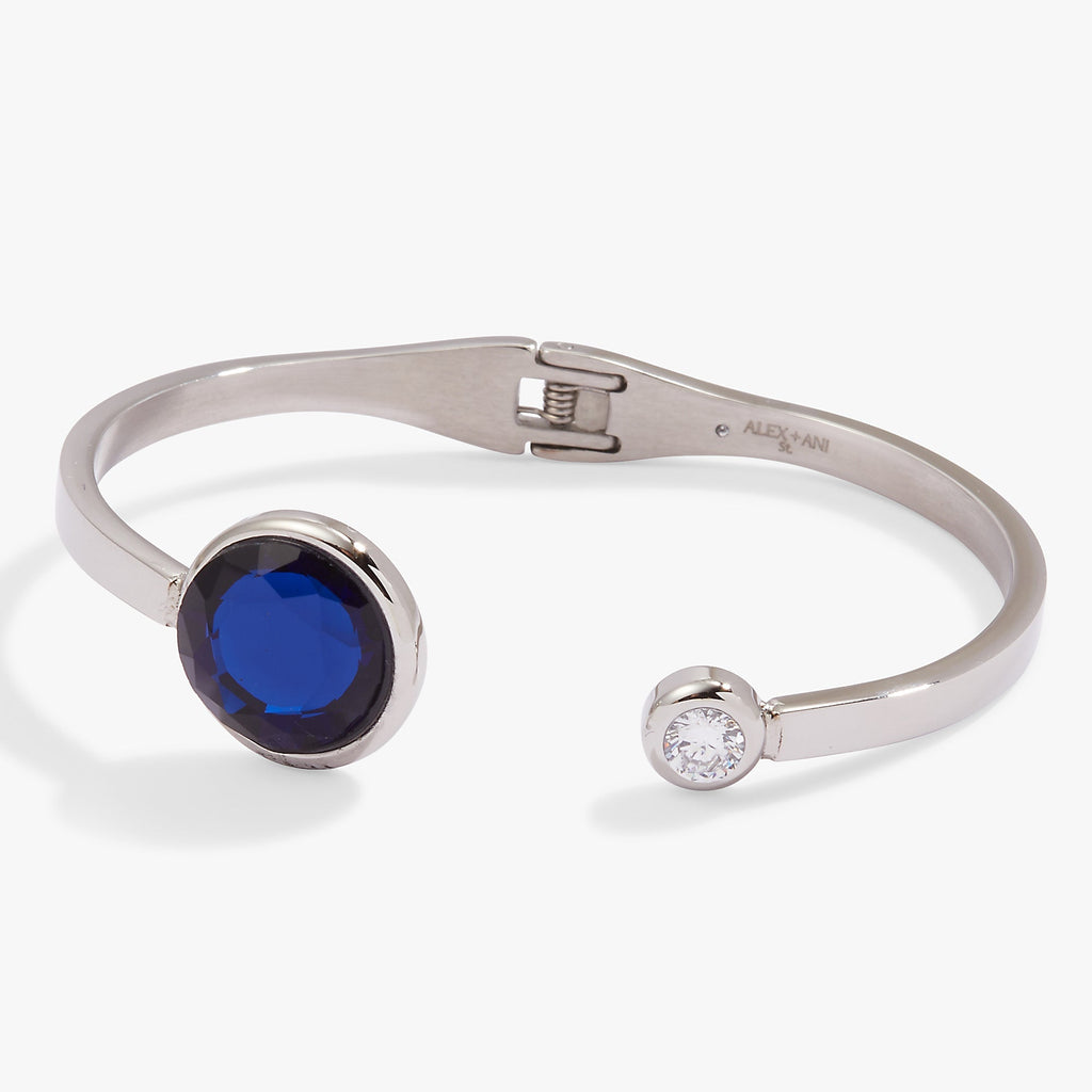 Sapphire Crystal Hinge Cuff T-Shirts