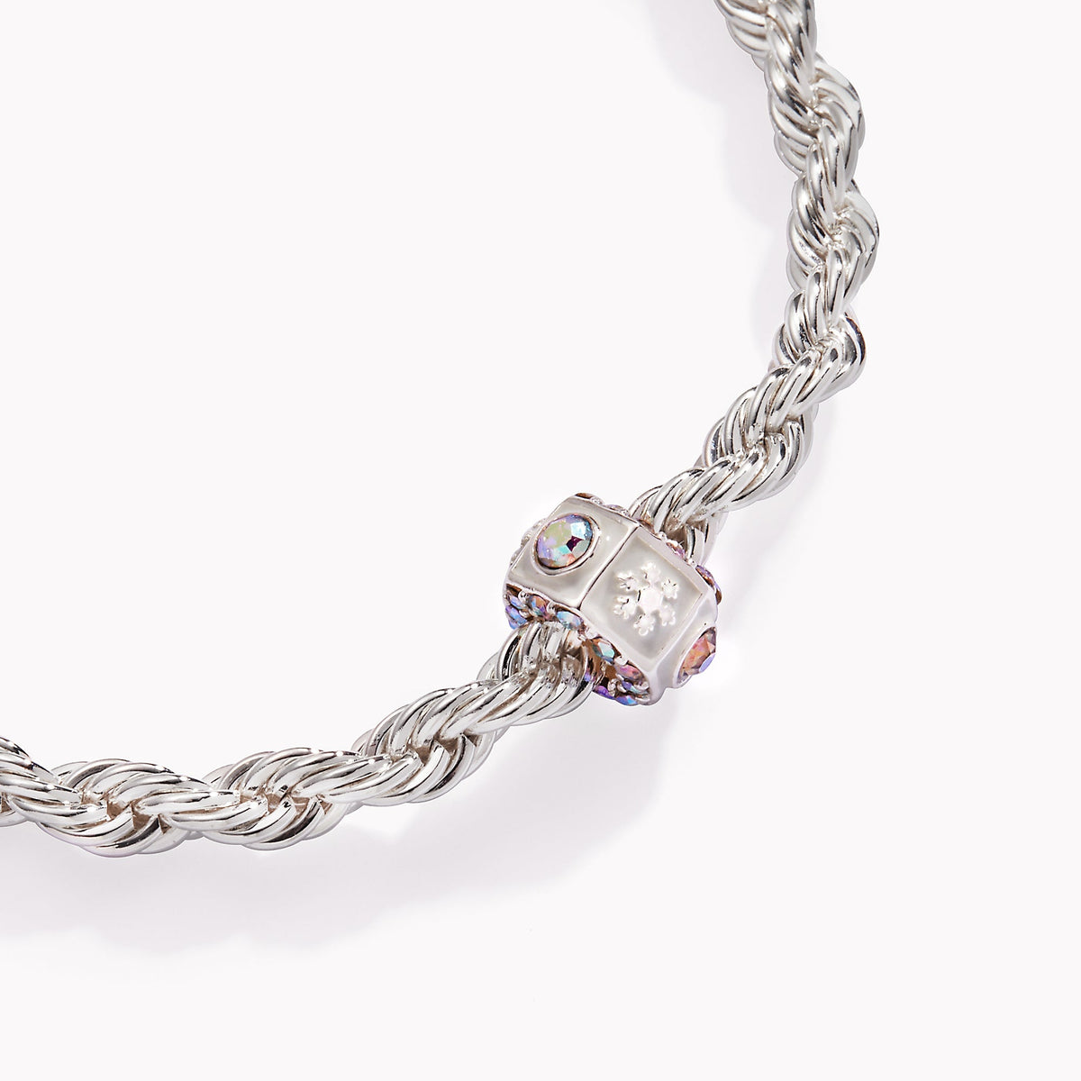 Snowflake Crystal Chain Bracelet T-Shirts