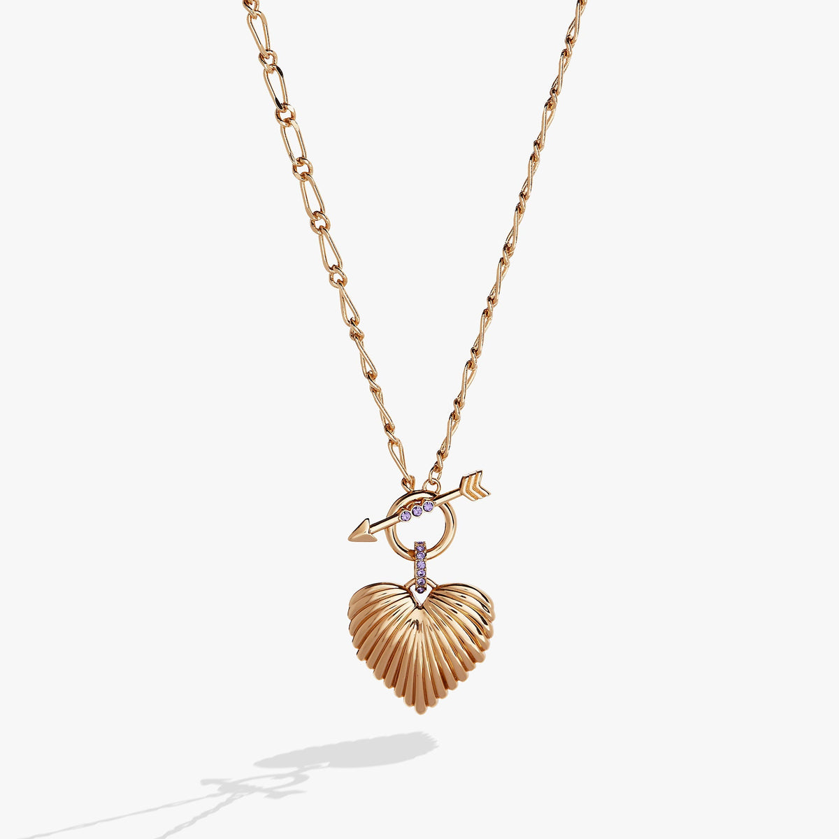 Puffy Heart Toggle Necklace T-Shirts