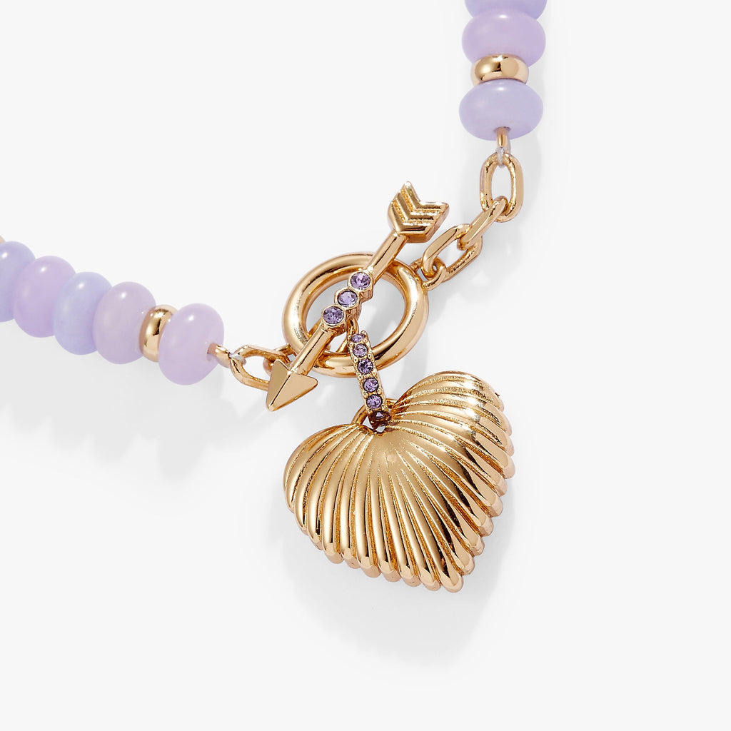 Puffy Heart Toggle Bracelet T-Shirts