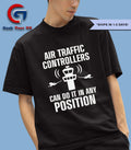 Air traffic controller any position ATC Flight Control shirt