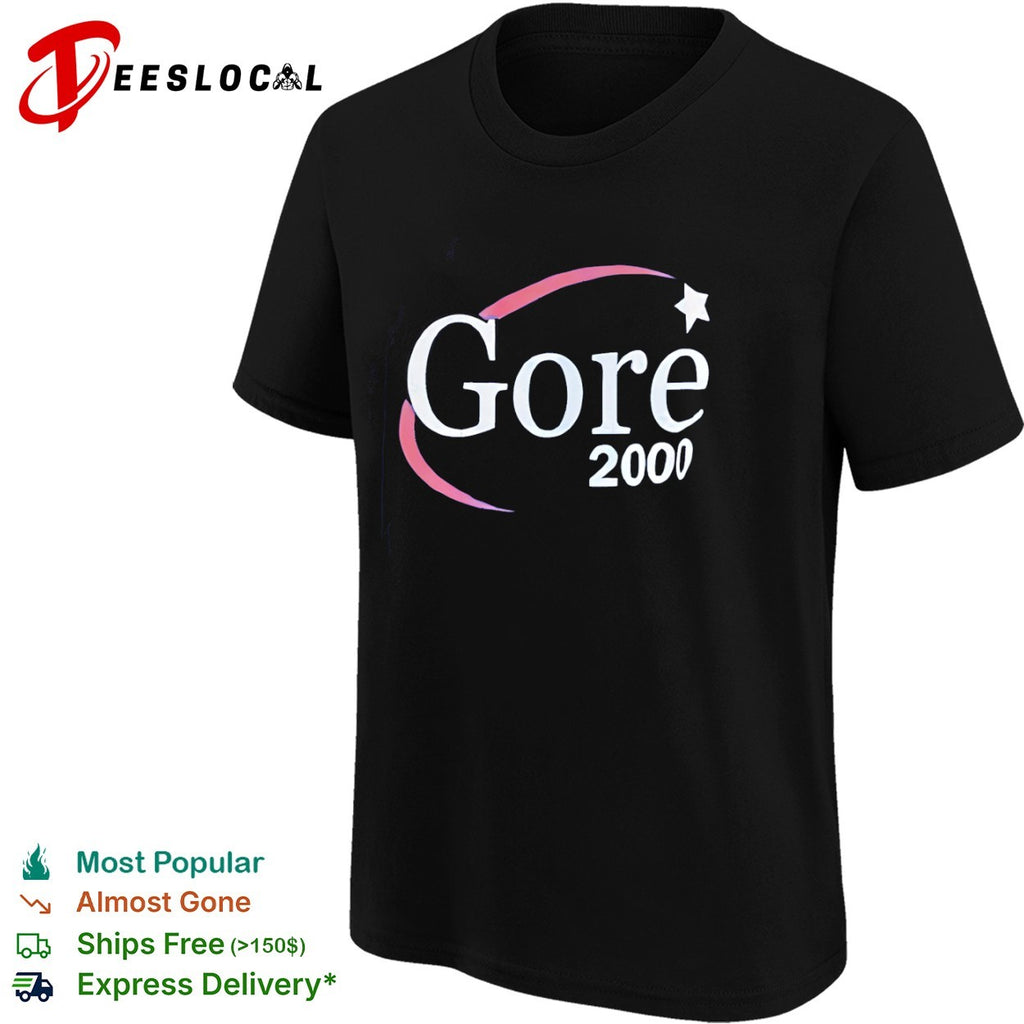 Al Gore 2000 Presidential Campaign Democratic Party shirt