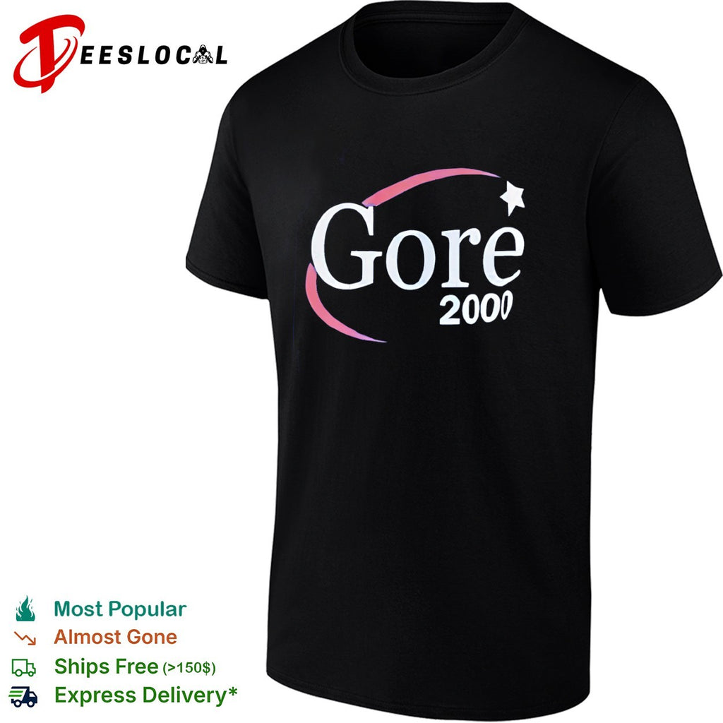 Al Gore 2000 Presidential Campaign Democratic Party shirt