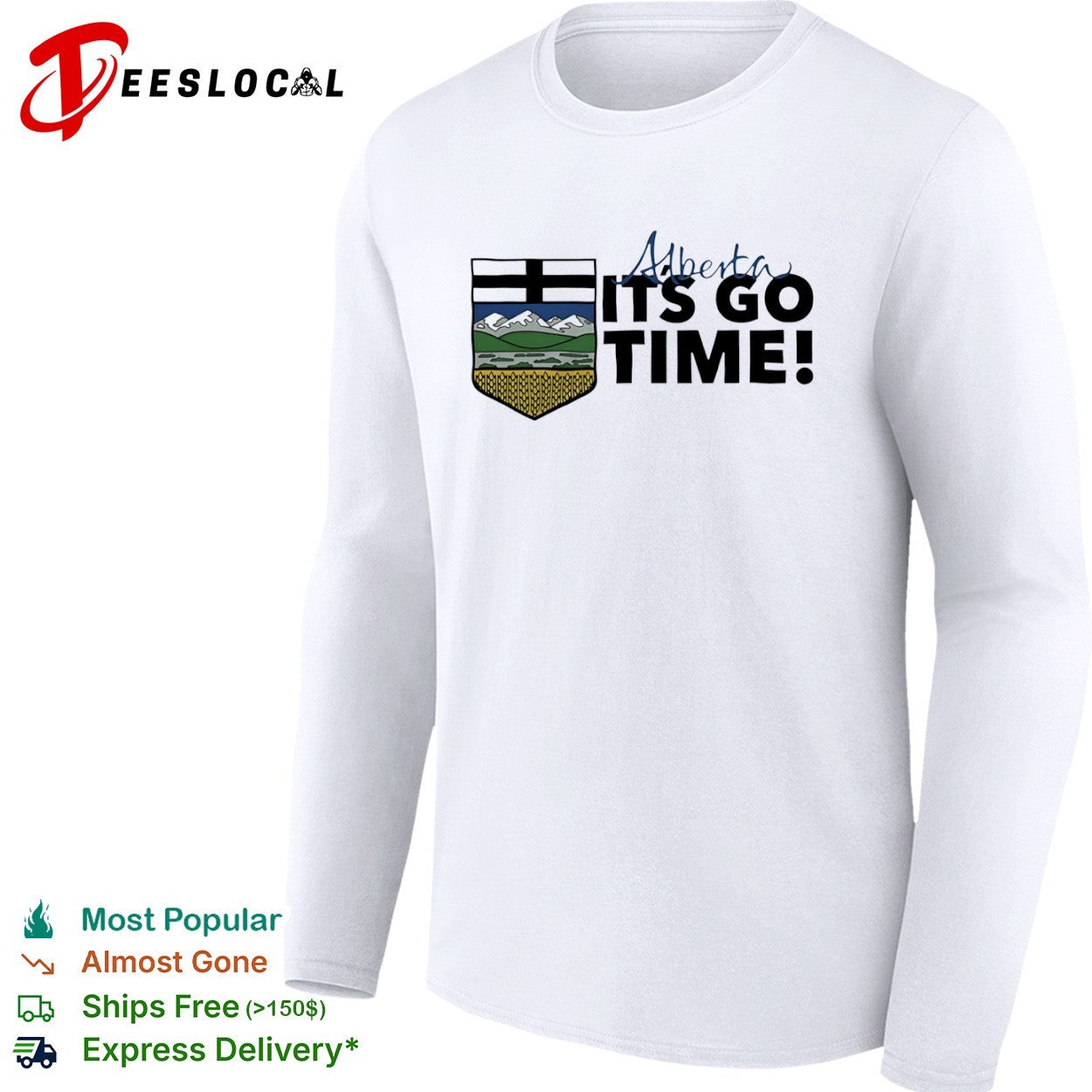 Alberta It’s Go Time Canadian Province shirt