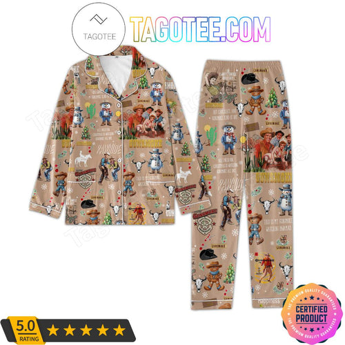 All I Need For Christmas Is Watching Gunsmoke All Day Shirt Pant PJ Pajamas Set