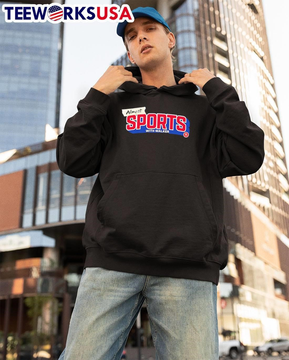 Almost Sports with Walker Barstool Sports Shirt