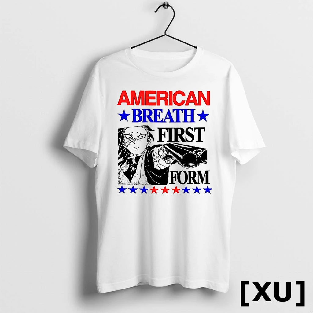 American Breath First Form Comic Tshirts Sweater