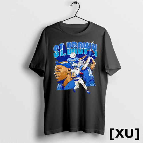 Amon Ra St Brown Detroit Collage Tshirts Sweater