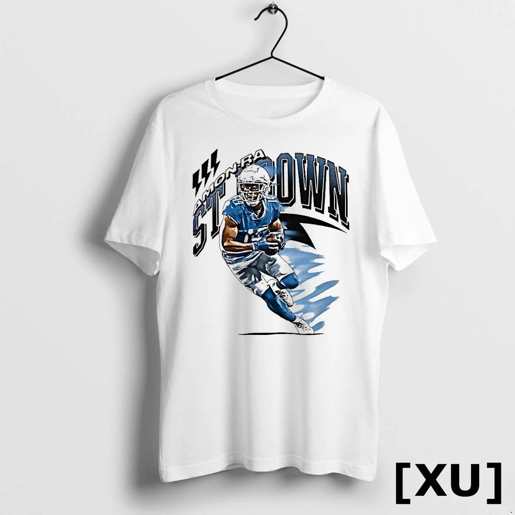 Amon Ra St Brown Detroit Retro Tshirts Sweater