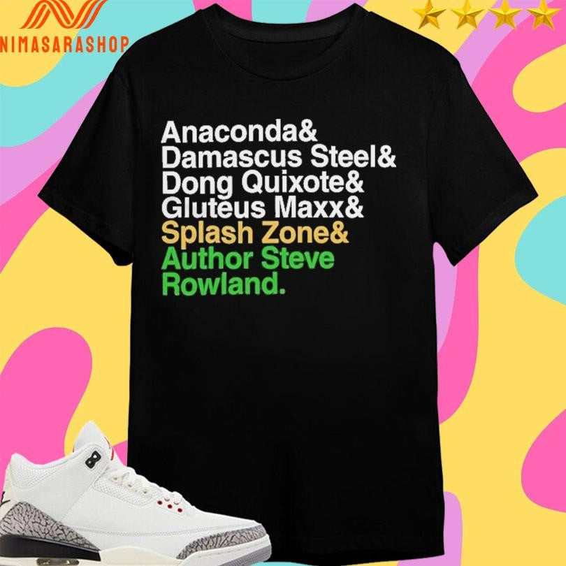 Anaconda Damascus Steel Dong Quixote Gluteus Maxx Splash Zone Author Steve Rowland (1)