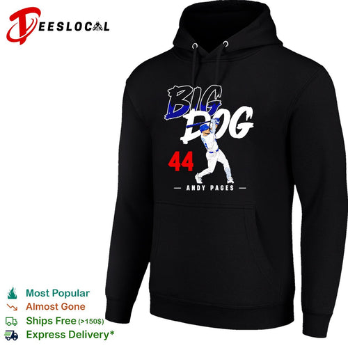 Andy Pages Big Dog 44 Baseball Los Angeles Dodgers shirt