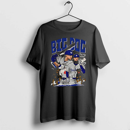 Andy Pages Los Angeles Dodgers The Big Dog Graphic Cartoon Tshirts Sweater