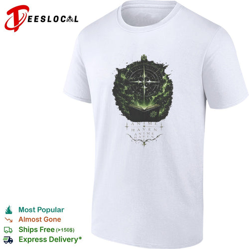 Anime Haven Grimoire Magic Book fantasy shirt