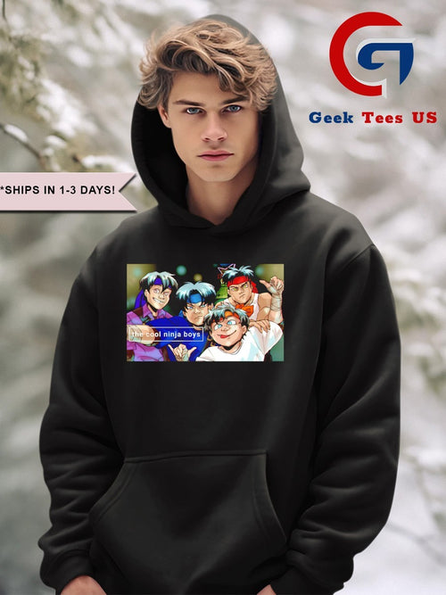 Anime the cool ninja boys shirt