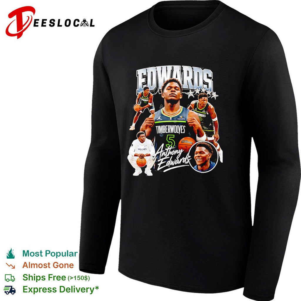 Anthony Edwards Minnesota Timberwolves shirt