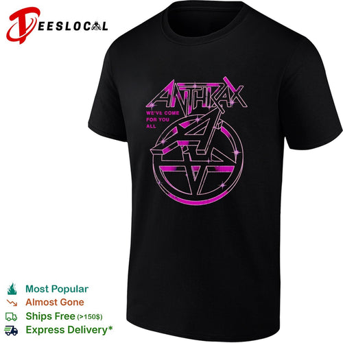 Anthrax We’ve Come for You All Distressed Logo shirt