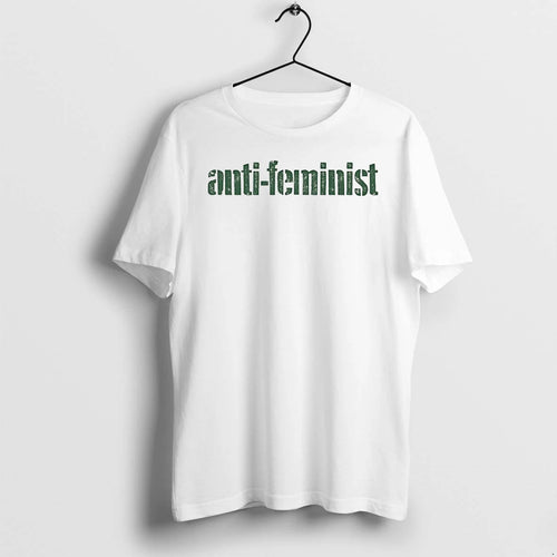 Anti Feminist Stencil Tshirts Sweater