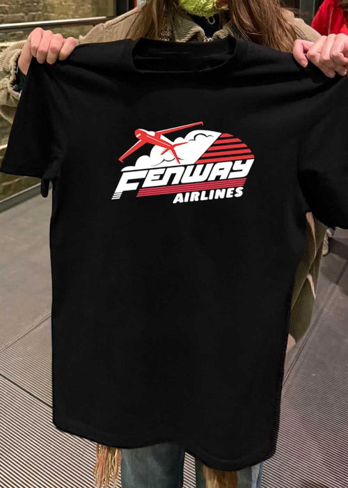 Apparel Fenway Airlines Flying Retro Style shirt