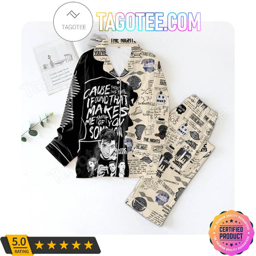 Arctic Monkeys Cause There’s This Tune I Found That Makes Me Think Of You Somehow Pajama Sets Sleepwear