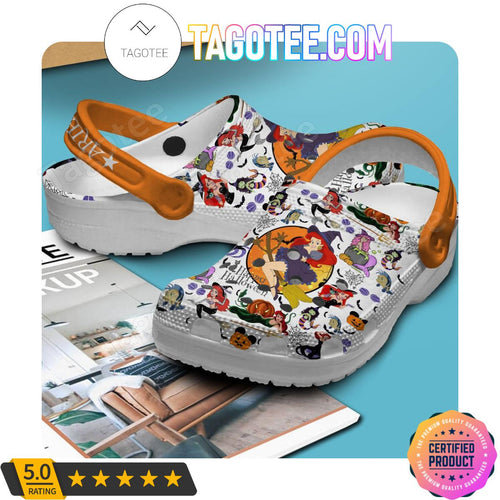 Ariel Happy Halloween Crocs Clogs