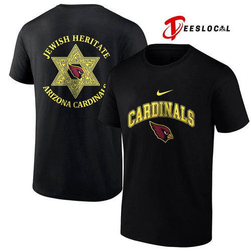 Arizona Cardinals Jewish heritage logo shirt
