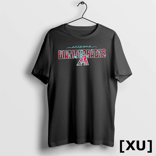 Arizona Diamondbacks Floral Graphic Baseball Tshirts Sweater