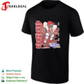 Arkansas Razorbacks football player number 92 running SEC conference shirt