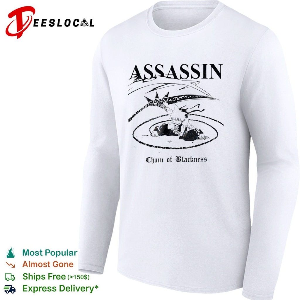 Assassin Chain of Blackness Anime Character shirt