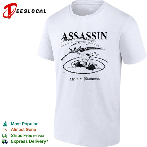 Assassin Chain of Blackness Anime Character shirt