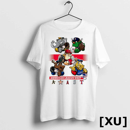 Athletics Houston Astros La Angels Seattle Mariners Texas Rangers American League West Tshirts Sweater