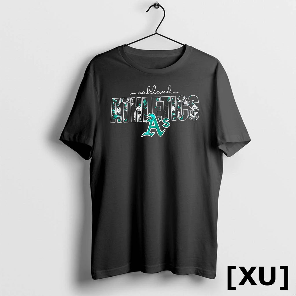 Athletics Skulls Floral Graphic Baseball Tshirts Sweater