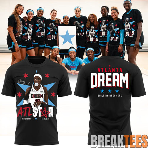 Atlanta Dream Rhyne Howard 2026 ATL STAR Black Shirt