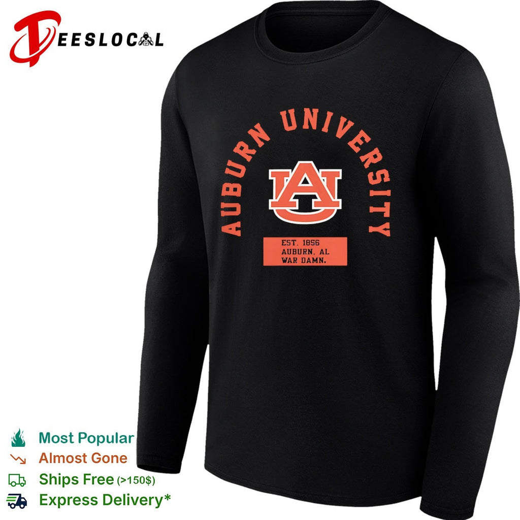 Auburn University War Damn Est 1856 Auburn AL shirt