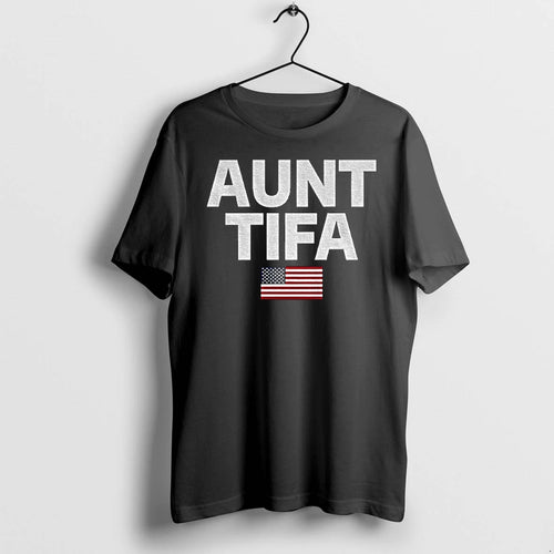 Aunt Tifa American Flag Political Tshirts Sweater