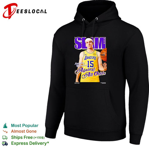 Austin Reaves LA Lakers Against All Odds SLAM Magazine Cover shirt