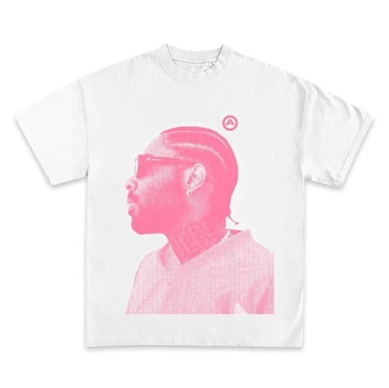 Brent Vintage Faiyaz Rap Concert Hip Hop Fans Heavy Sreetwear 90s Styled Menswear (1)