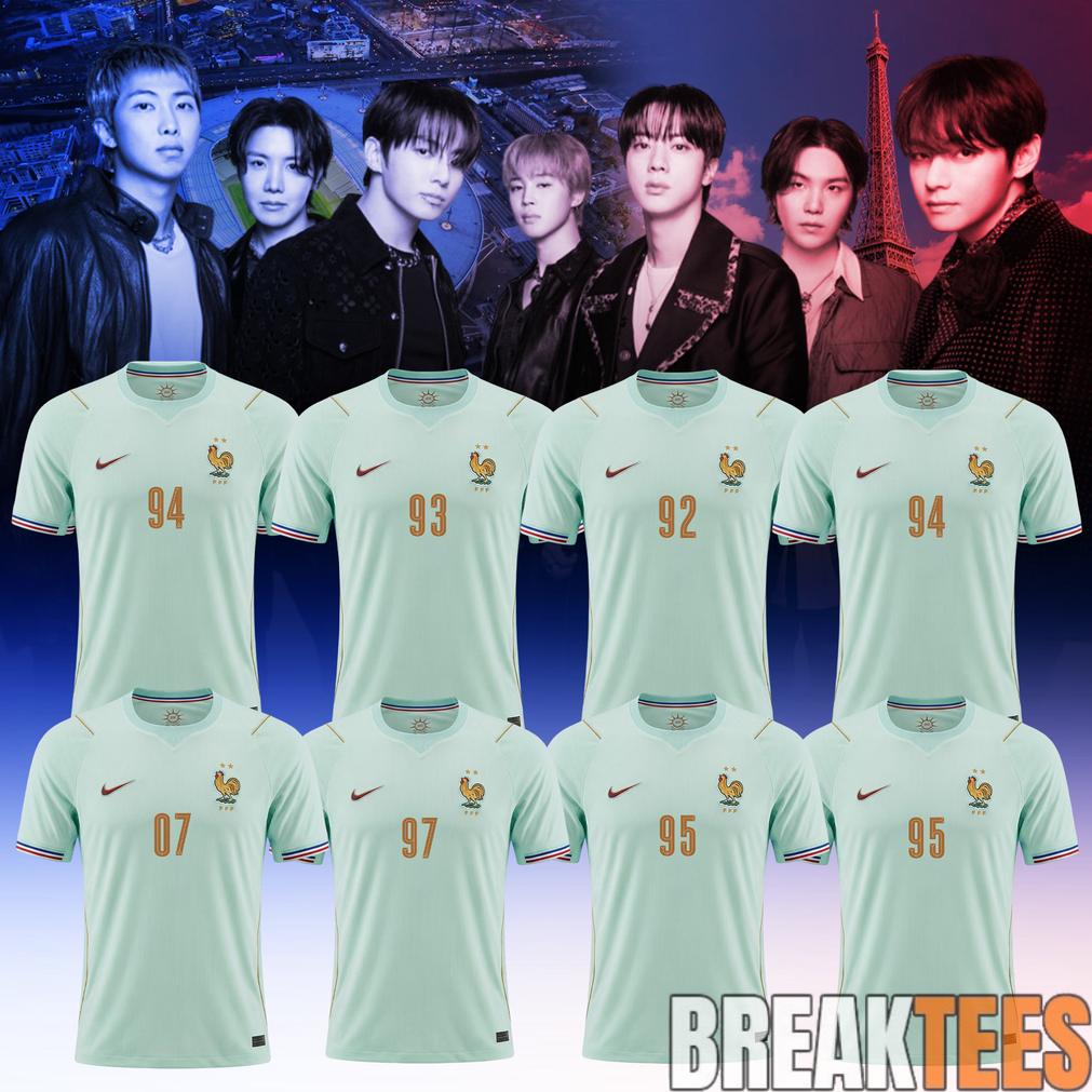 BTS x France Football Team ‘Les Bleus’ Special Jersey