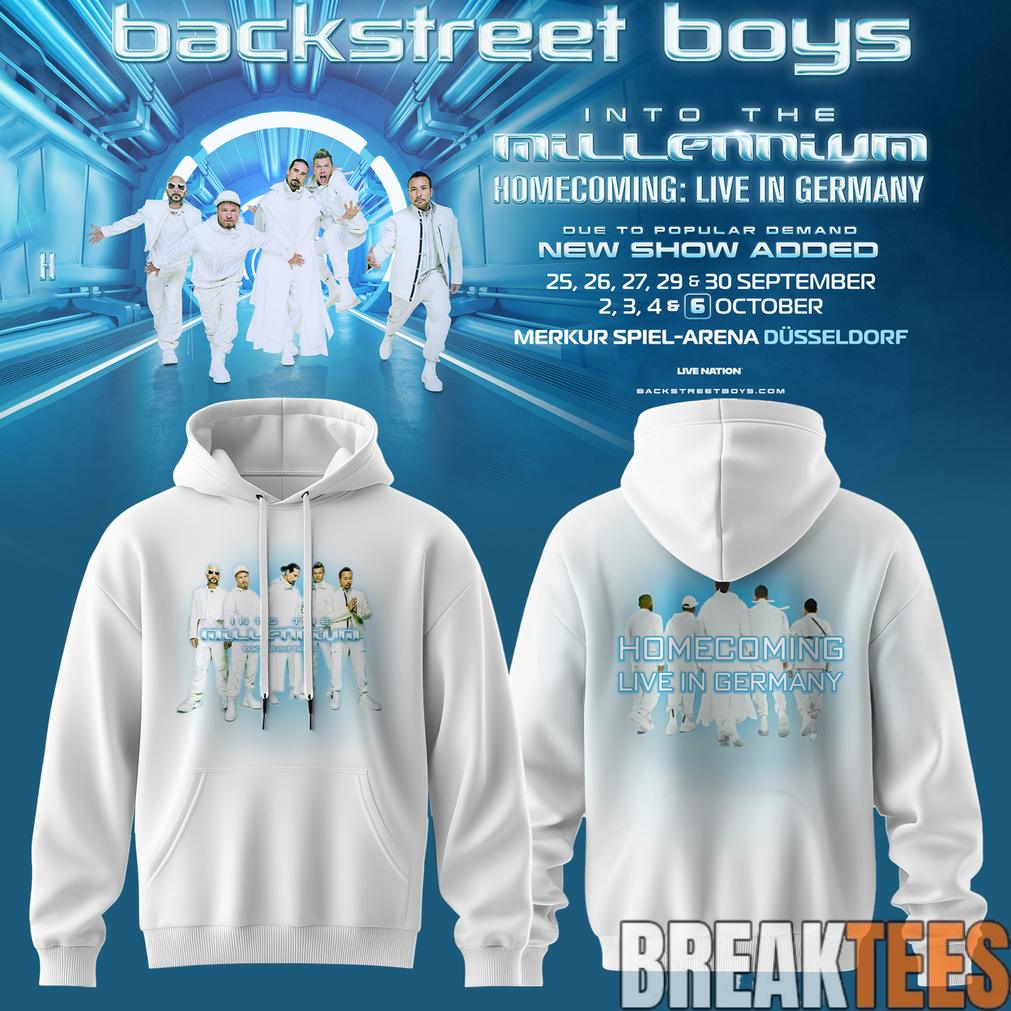 Backstreet Boys Into The Millennium – Homecoming Live in Germany Limited Hoodie